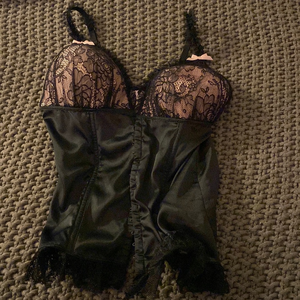 y2k victoria’s secret corset top